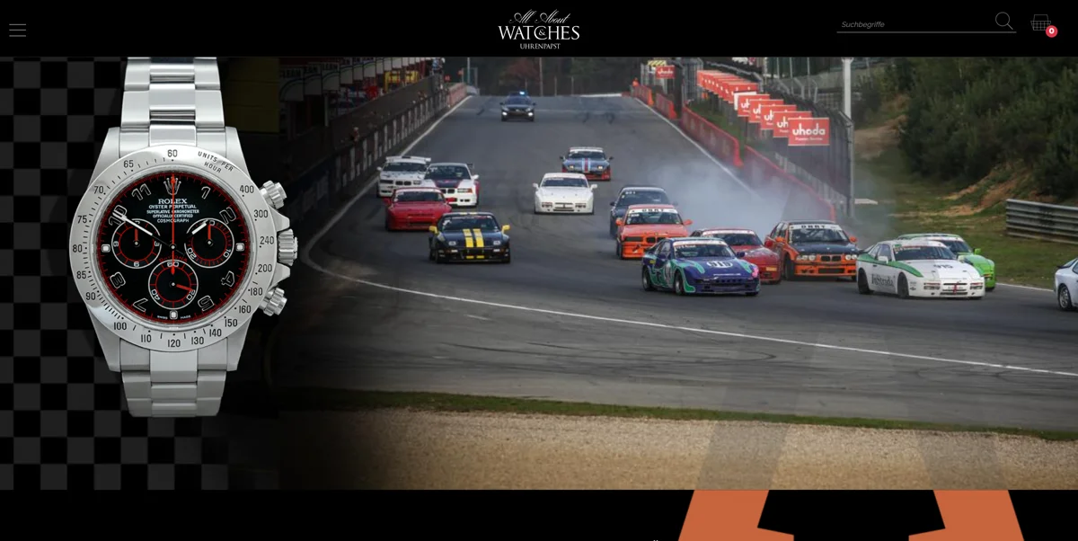 AllAboutWatches.de - Drupal Commerce Uhren-Shop mit Chrono24 API